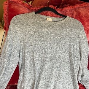 Anthropologie longsleeve ruffle top